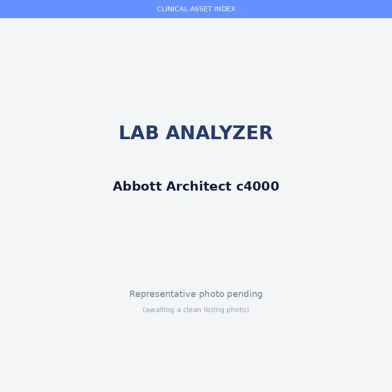 Abbott Architect c4000