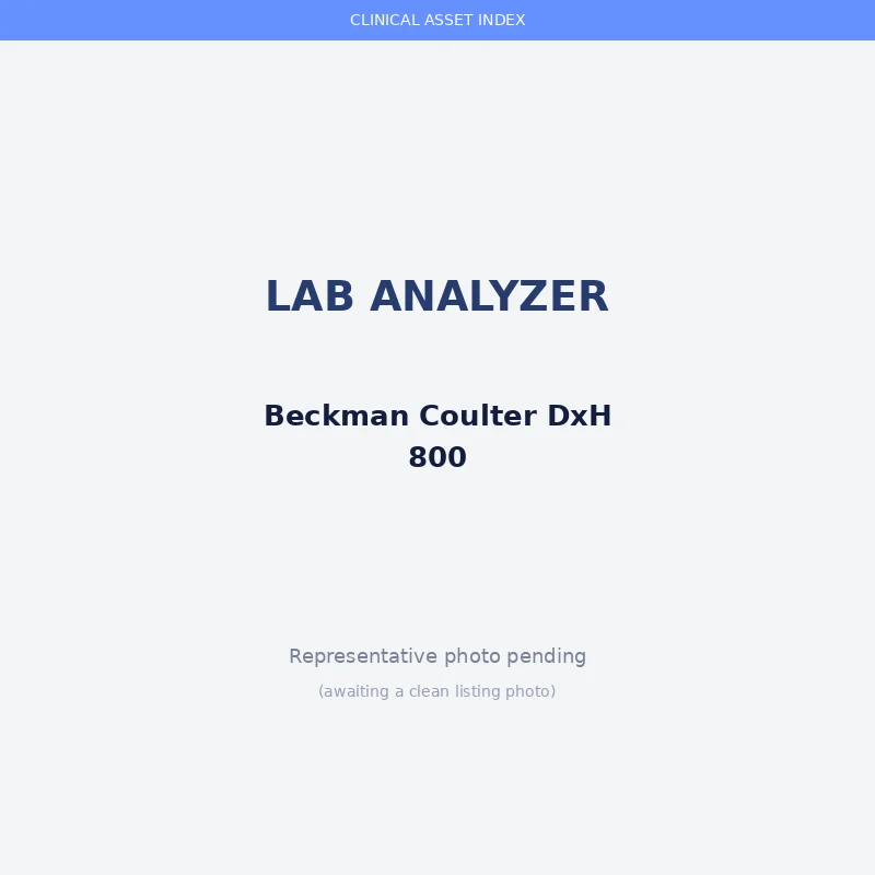 Beckman Coulter DxH 800