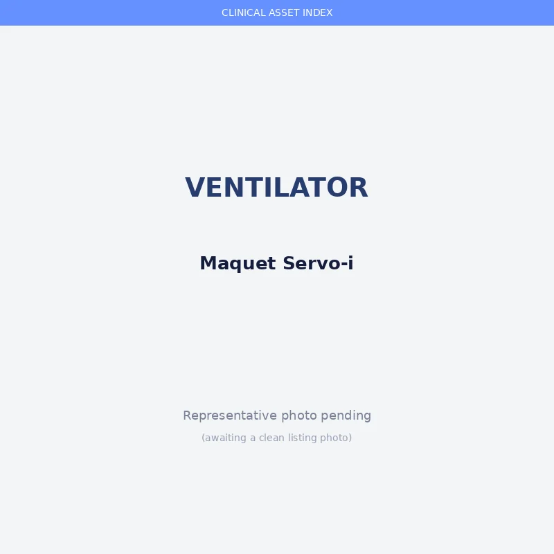 Maquet Servo-i